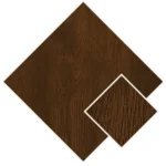 Perfiles de PVC nogal veka