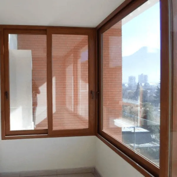 Ventana PVC Marron